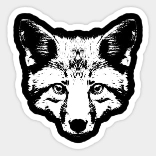 Fox / Head / Face Sticker